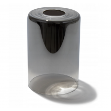 Glass cylinder lampshade Smoky 100*150 mm